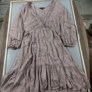 Pink Cheetah Print Dress